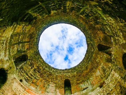 Inside the former Roman palace built for the Emperor Diocletian - Credit: Solarisys - Fotolia