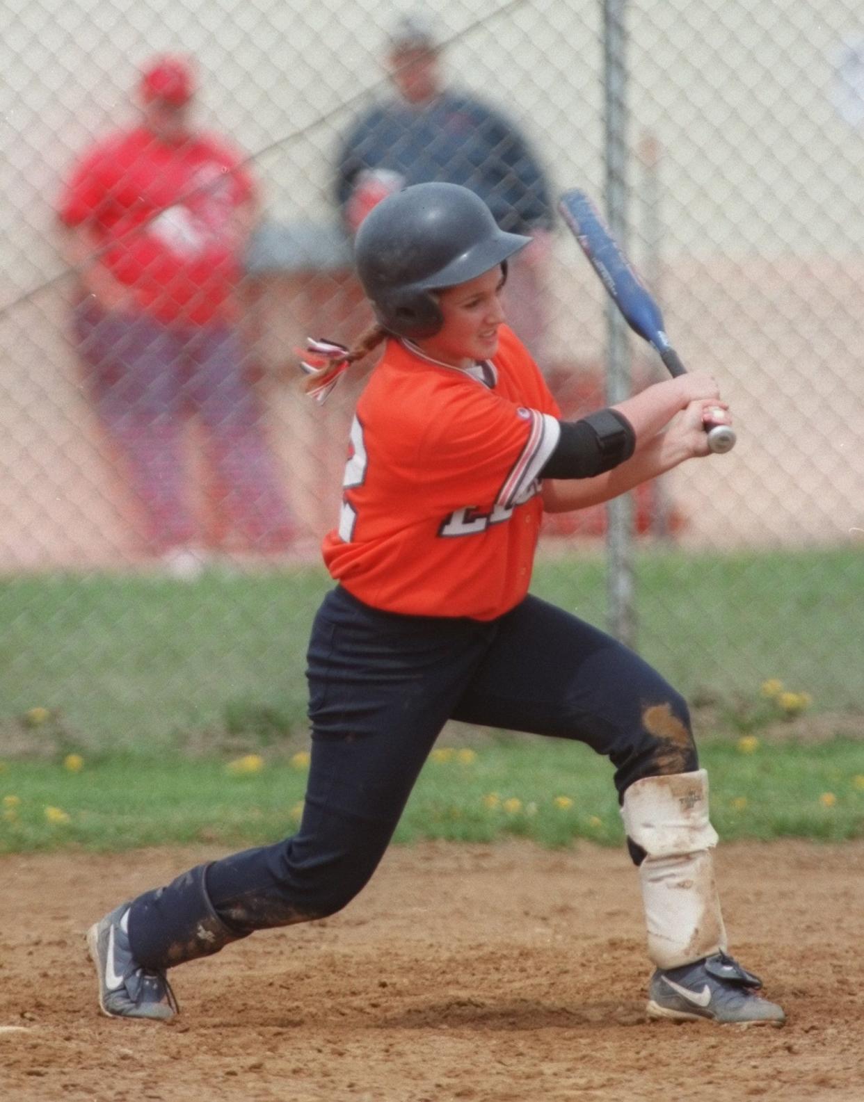 Ellet shortstop Tracee McCoy-Jenkins in the 1998 Wendy's Spring Classic softball tournament at Brookside Park in Ashland. McCoy-Jenkins will be inducted into the Akron Public Schools Athletics Hall of Fame on Oct. 5.