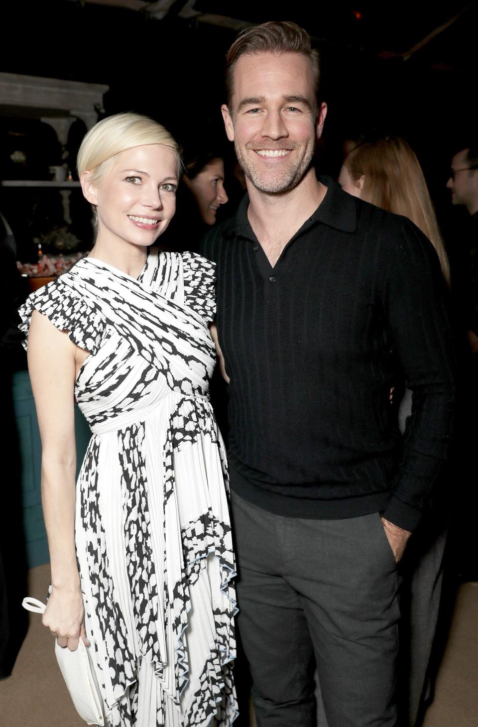   MICHELLE WILLIAMS & JAMES VAN DER BEEK 