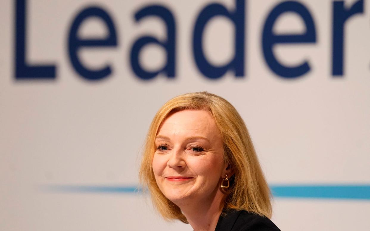 Liz Truss during a hustings event in Darlington - Danny Lawson/PA Wire
