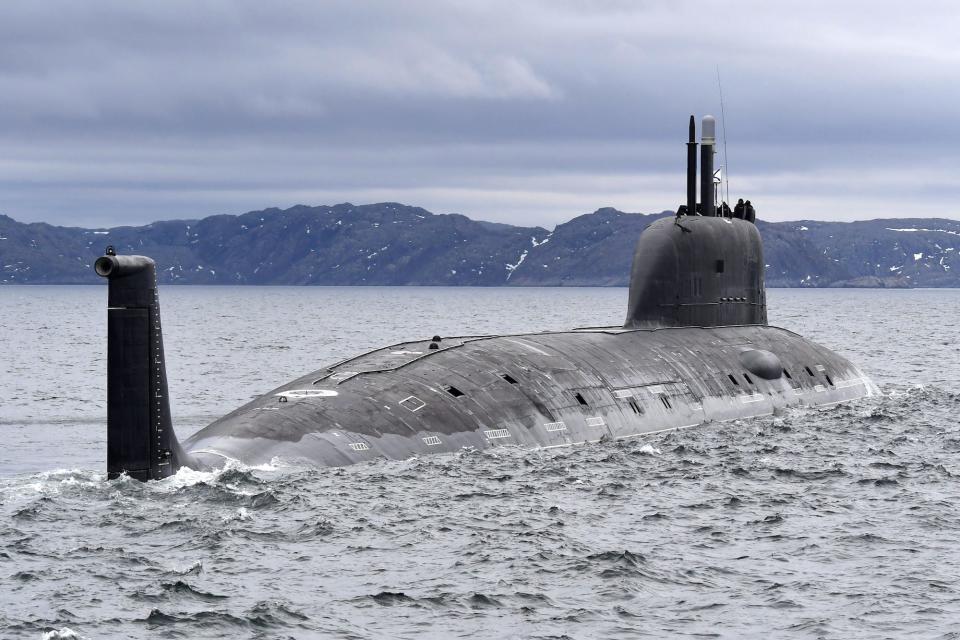 Russian Navy Yasen submarine Kazan