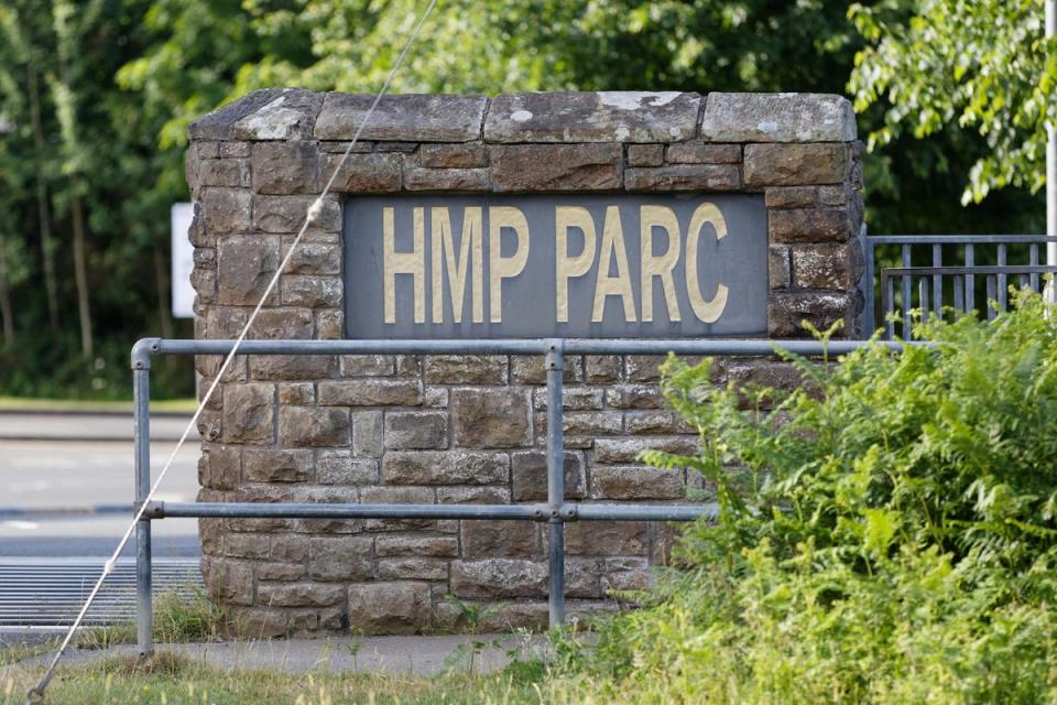 The situation at HMP Parc has sparked calls for justice to be devolved in Wales (Alamy/PA)