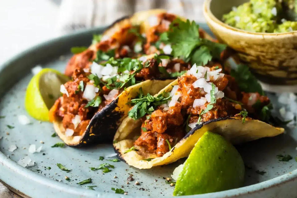 cómo preparar tacos de carne al pastor