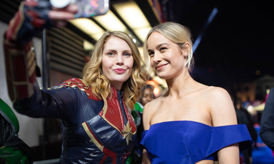 Captain Marvel European Gala premiere