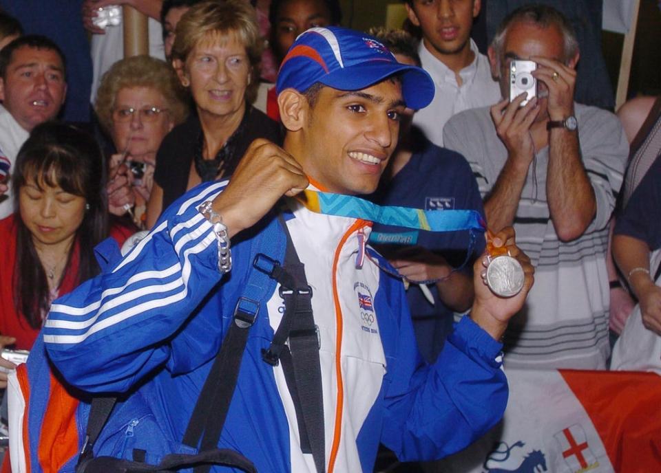 Amir Khan won a silver medal at the Olympics (Johnny Green/PA) (PA Archive)