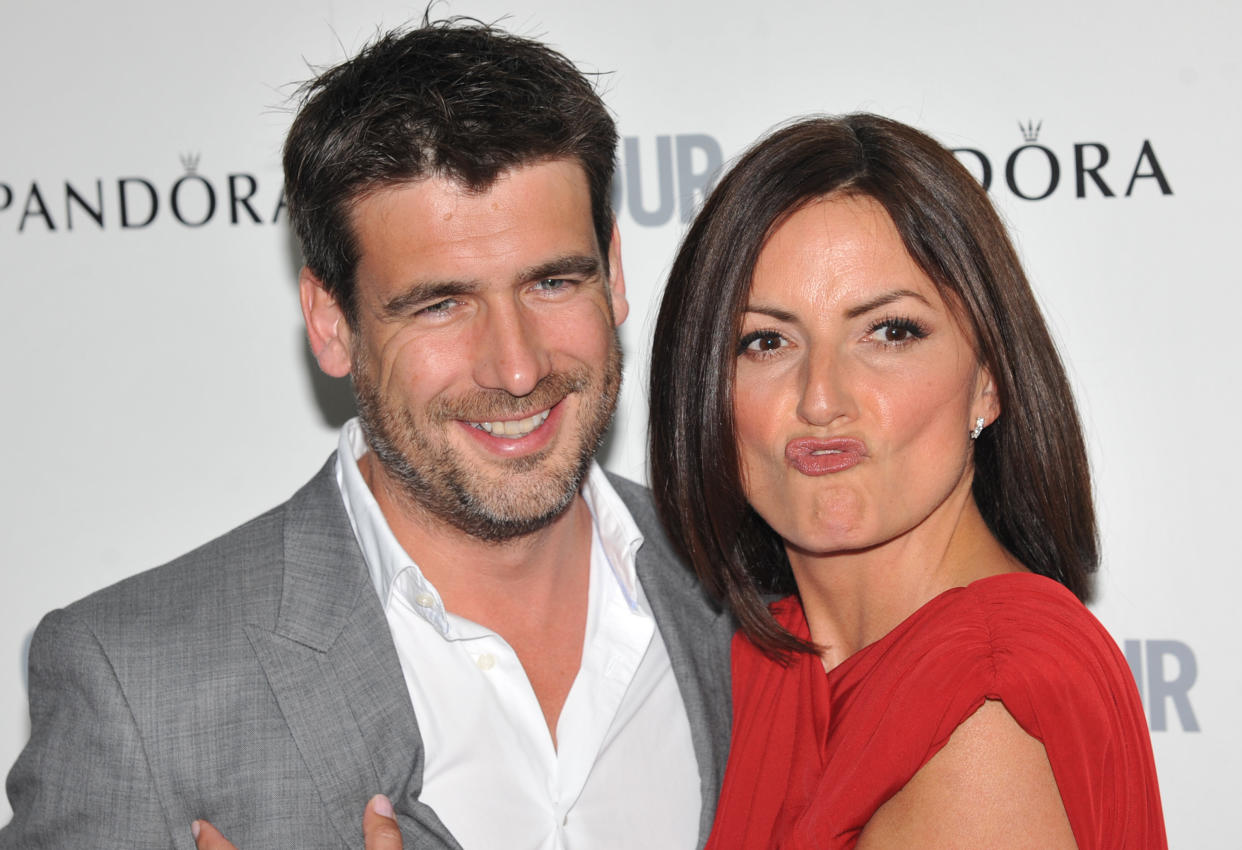 Matthew Robertson and Davina McCall attend Glamour Women Of The Year Awards  at Berkeley Square Gardens on June 7, 2011 in London, England. (Photo by Stuart Wilson/Getty Images)