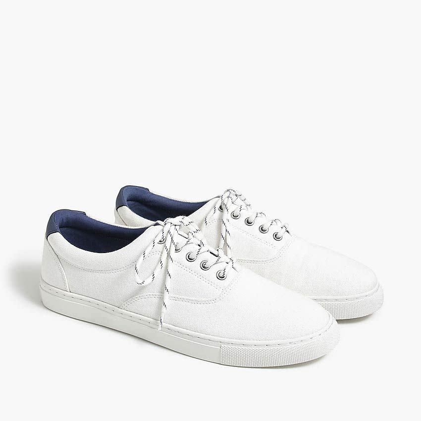 Explorer Canvas Lace-Up Sneakers