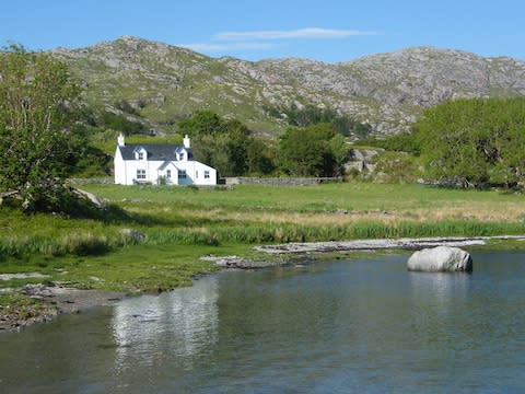 Only accessible by boat