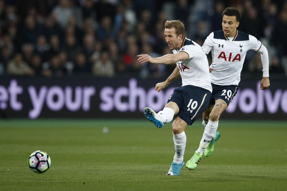 Tottenham's Dele Alli and Harry Kane