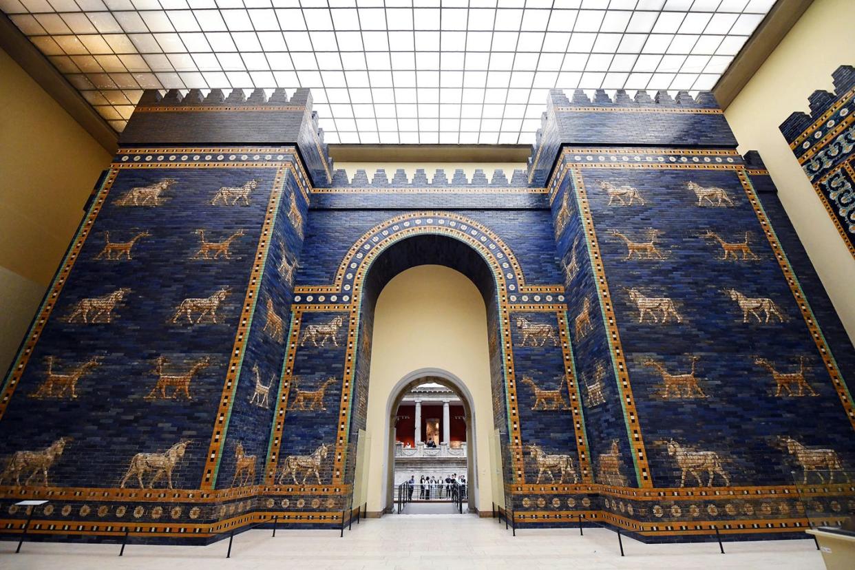 ishtar gate at the pergamon museum in berlin