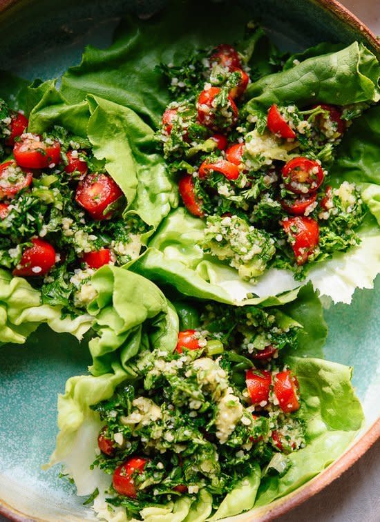<strong>Get the <a href="https://cookieandkate.com/2015/avocado-tabbouleh-recipe/" target="_blank">Avocado Tabbouleh recipe</a>&nbsp;from Cookie + Kate</strong>