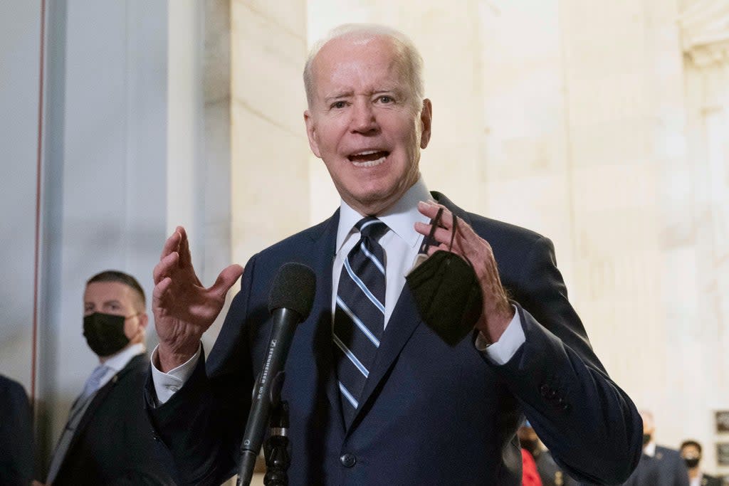 BIDEN UN AÑO (AP)