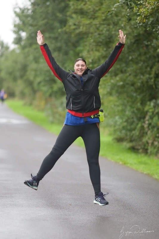 <p>Llinos Gilmore-Jones, 36, who has a learning disability will be running her first marathon at the virtual London Marathon. Llinos has previously represented Great Britain in the Special Olympics in a number of competitions winning over 60 medals for her country.</p><p>Since first being called up to represent her country in the Special Olympics, Llinos has won medals competing in events such as the 60m, 100, 4x100 relay, ten pin bowling, standing long jump, shot put and skiing. In recognition of her achievements, Carmarthenshire County Council awarded Llinos Disabled Person of the Year award and she was also nominated for a Llanelli Star Sporting Excellence award.<br></p><p>Talking about why she is running the virtual 2020 Virgin Money London Marathon for Mencap, Llinos says: 'It was exciting [taking part in the Special Olympics]. There was so many people supporting me and I made lots of new friends. It’s made me more confident. If I didn’t have it [the Special Olympics], I would feel sad, not seeing everyone I train with. It’s my first time doing a full marathon. I did the Cardiff half which was really good but it was very long - 13 miles. I was tired at the end, but really excited.'</p>