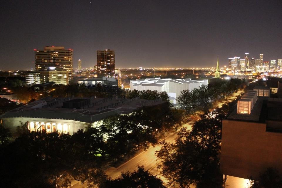 A rendering showing Houston’s much-expanding Museum District.