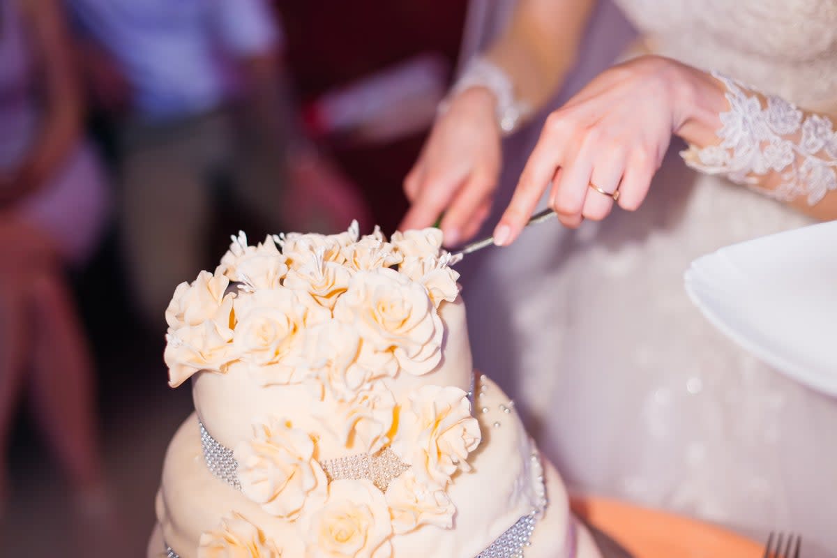 Less ‘it takes two’, more ‘wedding cake for one’ (Getty)