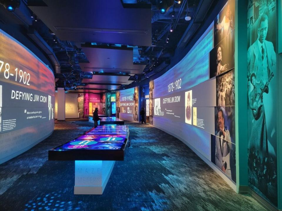 The Rivers of Rhythm room at the National Museum of African-American Music. Photo by Matthew Allen