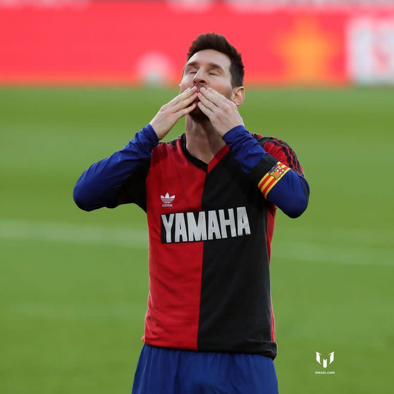 El día que Messi homeanjeó a Maradona, horas después de la muerte de Diego