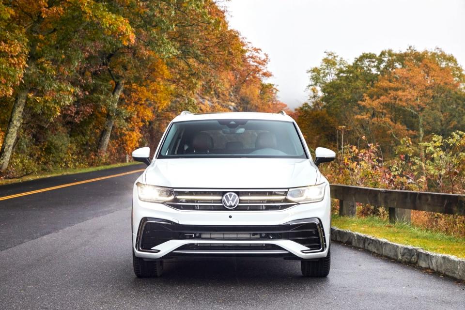 The Volkswagen Tiguan.