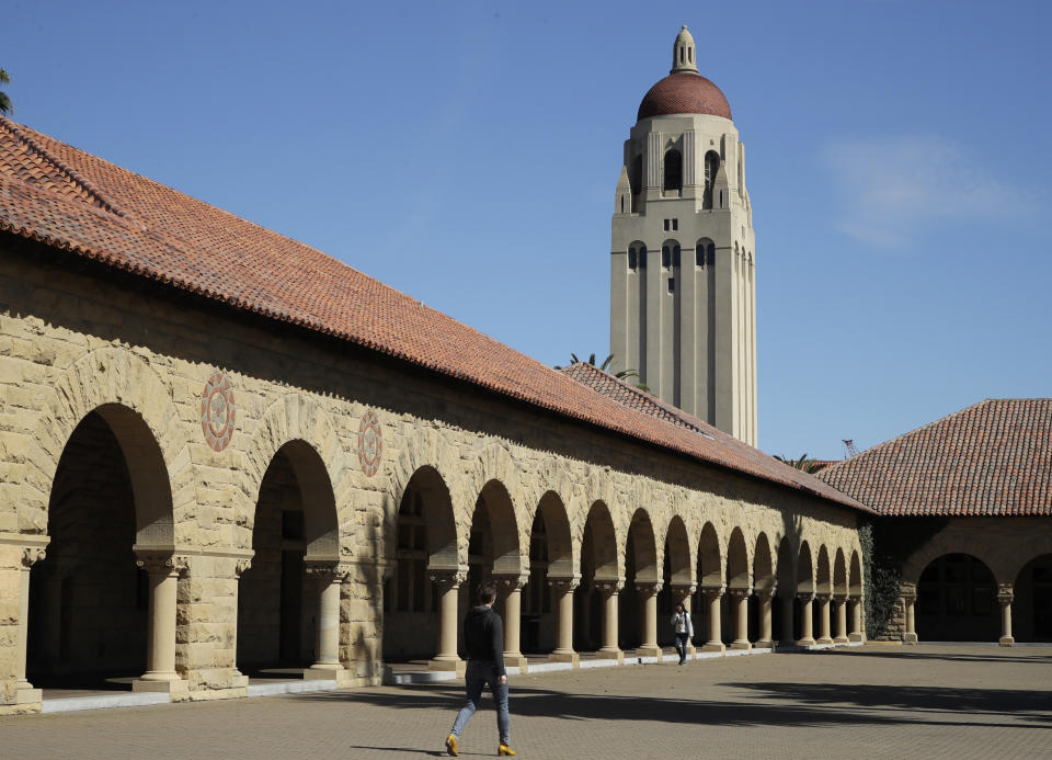La universidad de Stanford. (AP Photo/Ben Margot, File)