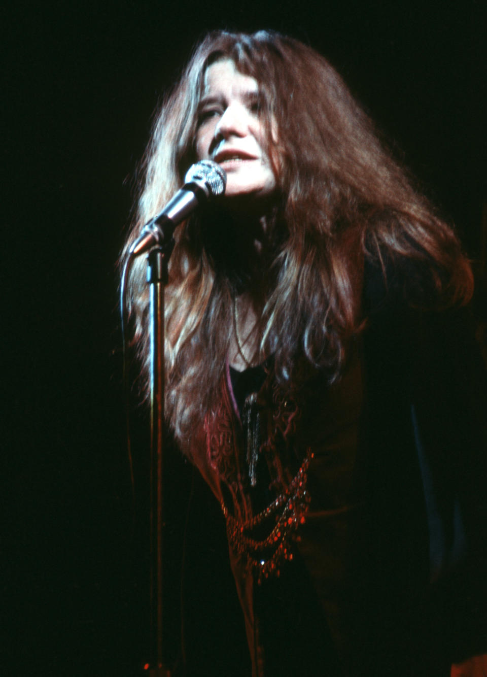 Janis Joplin onstage