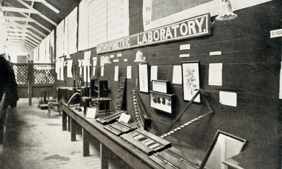 Francis Galton’s anthropometric laboratory.