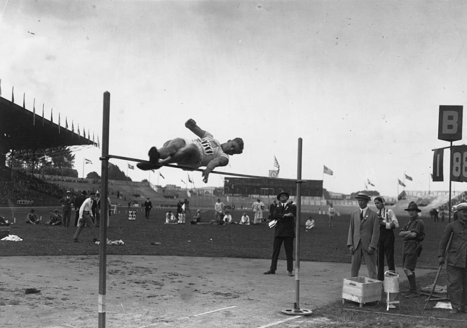 <p>America was the dominant force of the Summer Games, specifically in the track and field events, and brought home 32 medals in total. American Harold Osborn was just one of the many winners, winning gold in the high jump. </p>