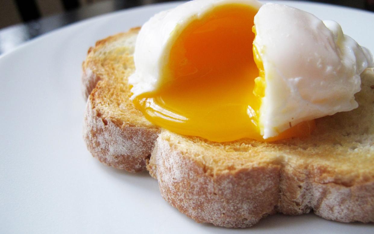 Poached eggs