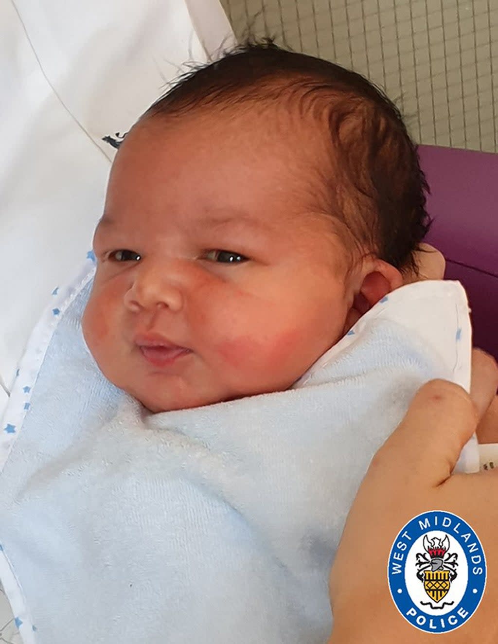 The mother of a newborn baby found abandoned in a park has been tracked down after an eight-month search (West Midlands Police/PA) (PA Media)