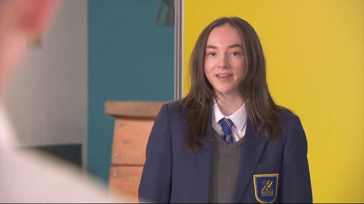 isabelle smith as frankie in hollyoaks