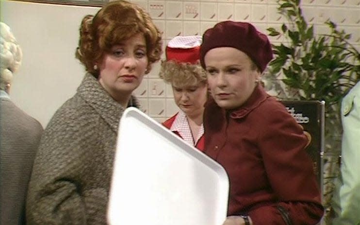 Finger on the pulse: Victoria Wood and Julie Walters in ‘Self-Service’ - BBC