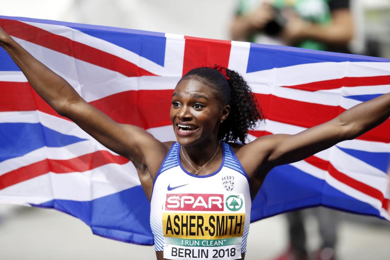 Back on track: Dina Asher-Smith: PA