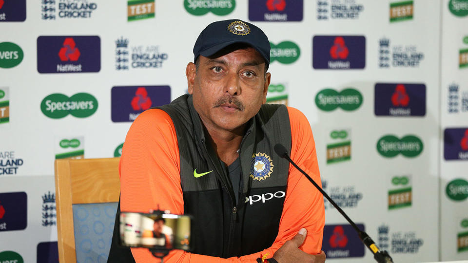 Shastri’s post-match comments raised a few eyebrows. Pic: Getty