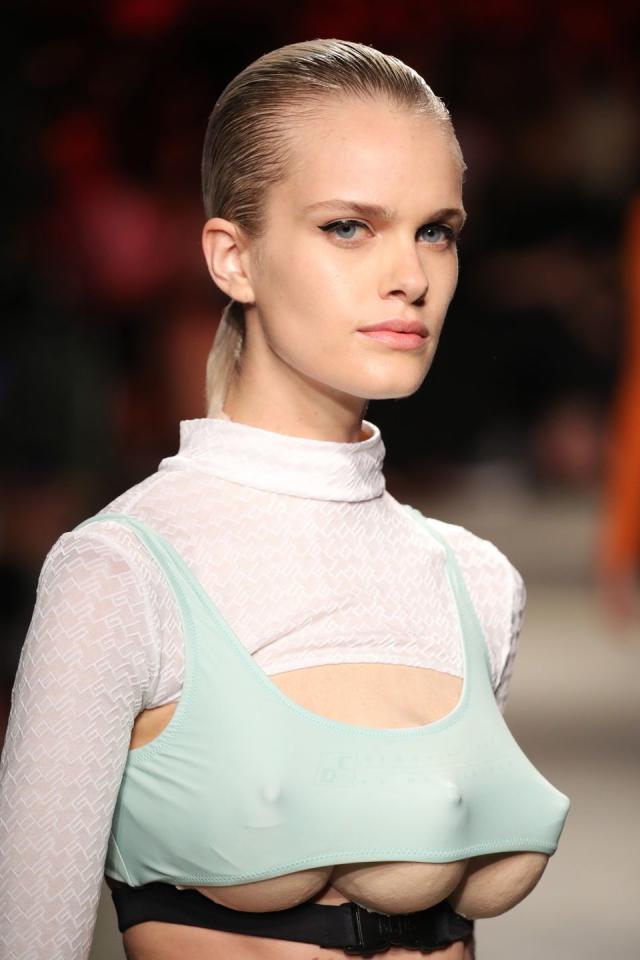 So Um, Models with Three Breasts Just Walked the Runway at Milan