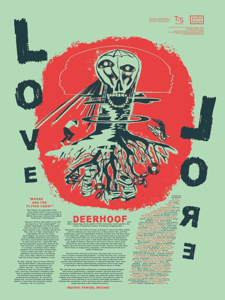 Deerhoof Love-Lore poster 