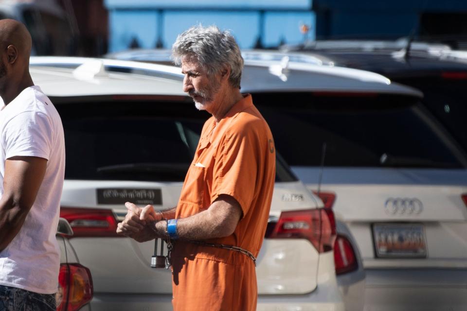 Scott Kohn leaves the courthouse Wednesday, Nov. 20, 2019.