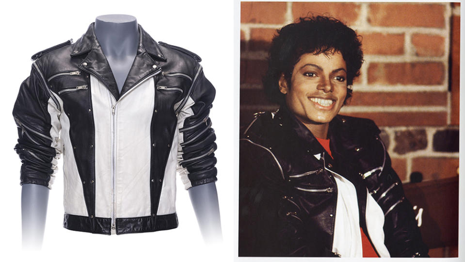 Michael Jackson 1984 Pepsi commercial jacket