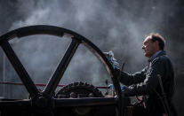 <p>A man polishes his steam engine at the 122nd Devon County Show at the Westpoint Arena and Showground in Clyst St. Mary near Exeter on May 18, 2017 in Devon, England. (Photo: Matt Cardy/Getty Images) </p>