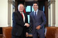 Canada's PM Trudeau meets with U.S. Secretary of State Pompeo in Ottawa