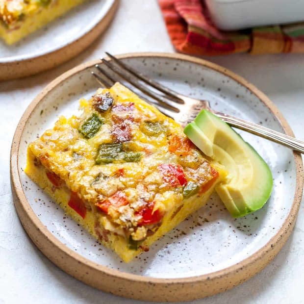 <p><a href="https://joyfoodsunshine.com/egg-casserole/" rel="nofollow noopener" target="_blank" data-ylk="slk:Joy Food Sunshine;elm:context_link;itc:0;sec:content-canvas" class="link ">Joy Food Sunshine</a></p>