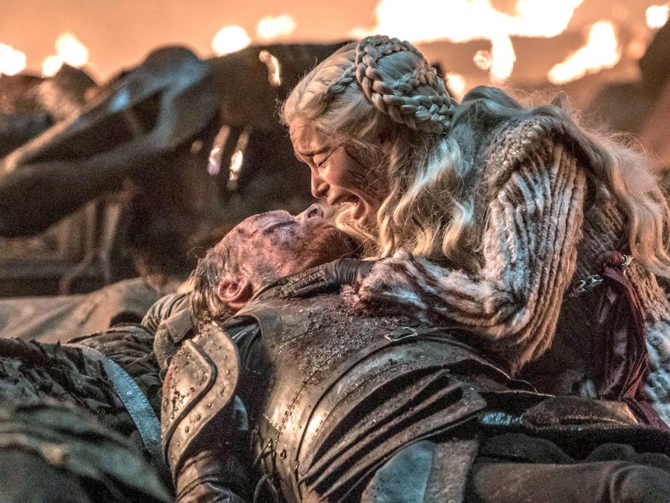 Daenerys Targaryen Jorah Mormont The Long Night battle Emilia Clarke Game of Thrones HBO Helen Sloan