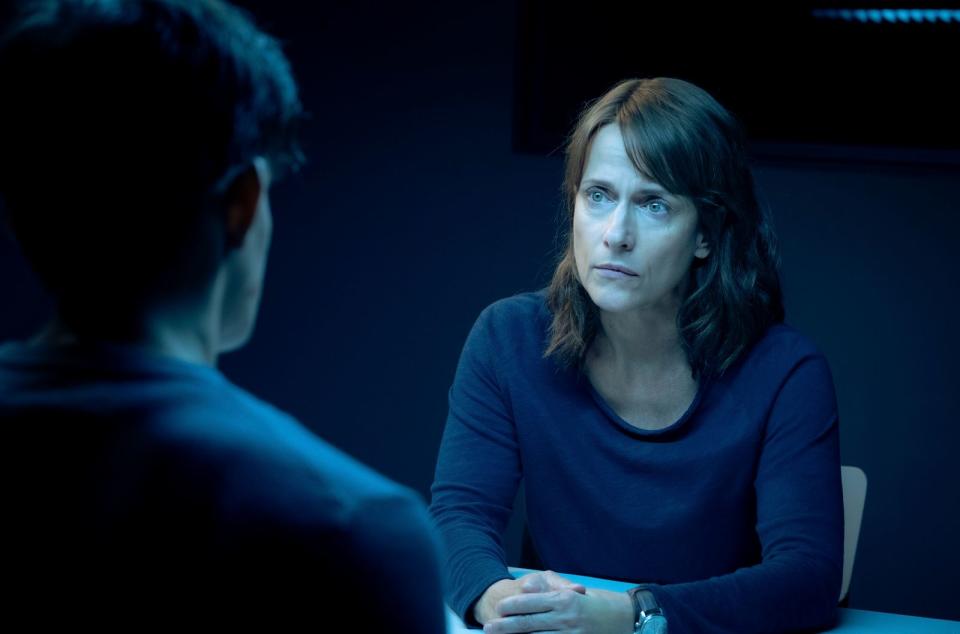 Claudia Michelsen als Magdeburger Kommissarin Doreen Brasch: Ihr Fall "Black Box" beendet am 3. Juli die ARD-Sonntagskrimi-Premieren der Saison 2022/23.  (Bild: MDR/filmpool fiction/Conny Klein)