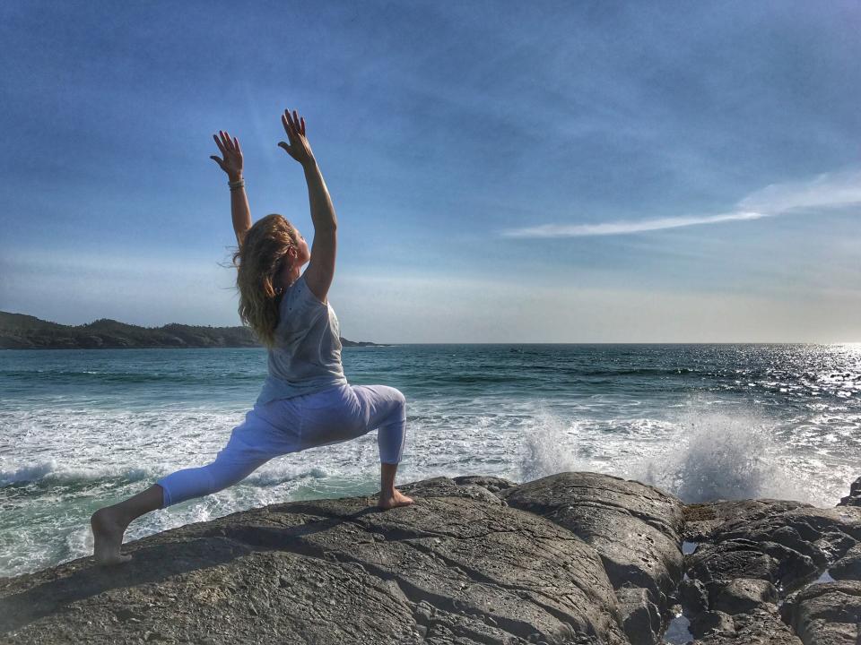 Grégoire Trudeau is a certified yoga instructor. (Image courtesy of Sophie Grégoire Trudeau)