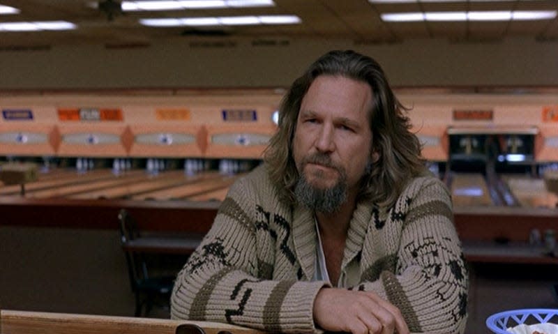 Jeff Bridges starred as Jeffrey "The Dude" Lebowski in the 1998 film "The Big Lebowski."