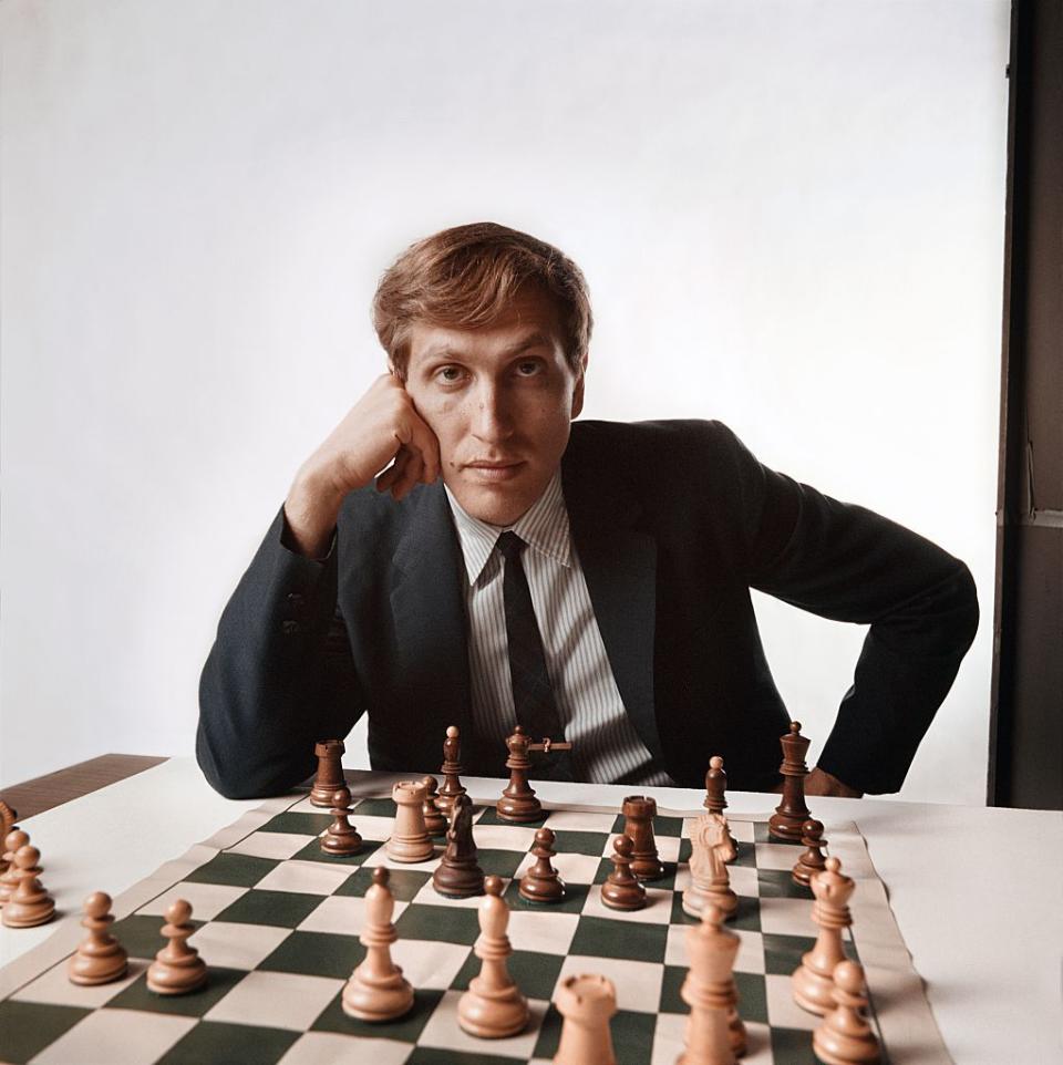 <p>Titled "Checkmate," the column ran from 1966 to 1970 and focused on chess strategies. Fischer answered reader questions, presented puzzles and explained his reasoning, and reflected on his path to chess stardom. In a December 1966 column, he writes, "I liked other games like Monopoly and Parcheesi, but I found chess was much more exciting because it presented a greater challenge-there was no factor of luck involved." (The columns have since been collected into a <a href="https://www.amazon.com/Checkmate-Bobby-Fischers-Boys-Columns/dp/1941270514/ref=sr_1_1" rel="nofollow noopener" target="_blank" data-ylk="slk:book;elm:context_link;itc:0;sec:content-canvas" class="link ">book</a>.)</p>