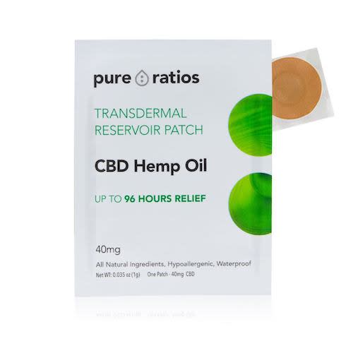 best cbd products, pure ratios transdermal cbd patch
