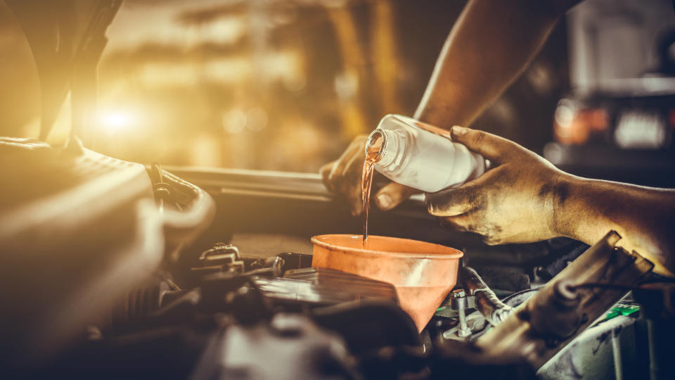 Maintenance car repair automotive worker - Image.