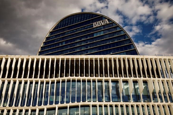 La sede de BBVA en Madrid