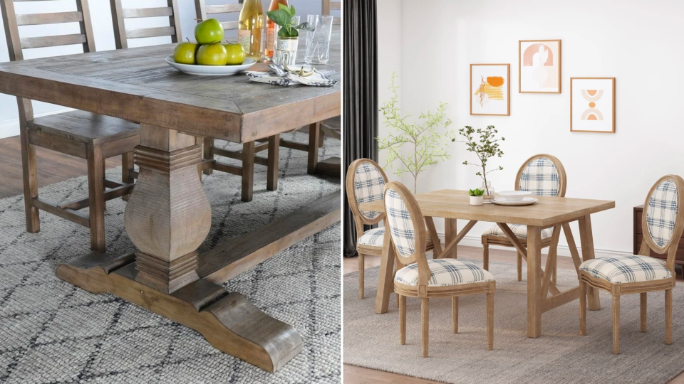 Create a rustic retreat with farmhouse décor.