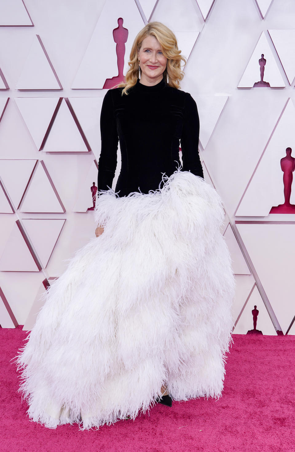 LOS ANGELES, CALIFORNIA – APRIL 25: Laura Dern attends the 93rd Annual Academy Awards at Union Station on April 25, 2021 in Los Angeles, California. (Photo by Chris Pizzello-Pool/Getty Images)