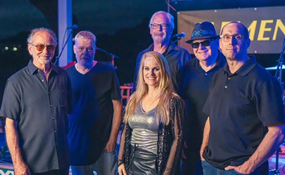 Elements Band performs at Southwood's Great Oaks Pub on Friday, April 19, 2024.
